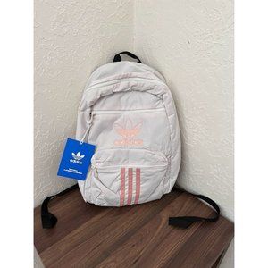 NWT adidas Originals National 3--Stripes Backpack in Orbit Grey